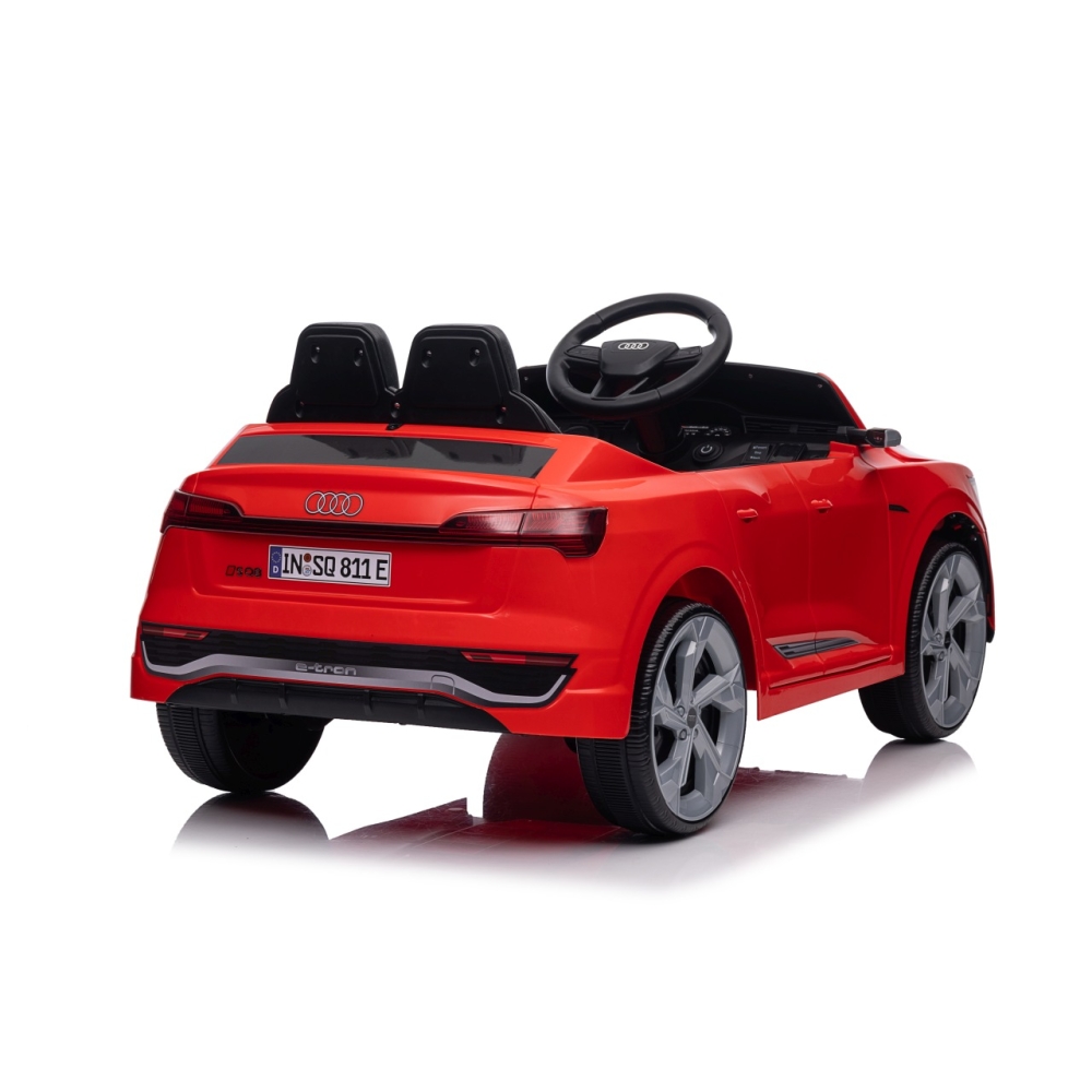 Elektromobilis Audi SQ8, Red-Elektromobiliai vaikams, Visureigiai-e-vaikas