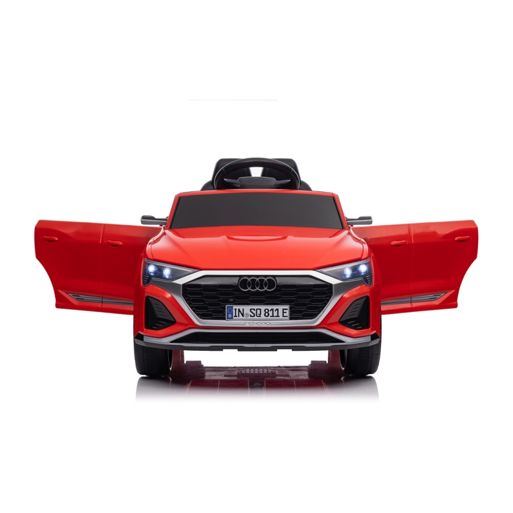 Elektromobilis Audi SQ8, Red-Elektromobiliai vaikams, Visureigiai-e-vaikas