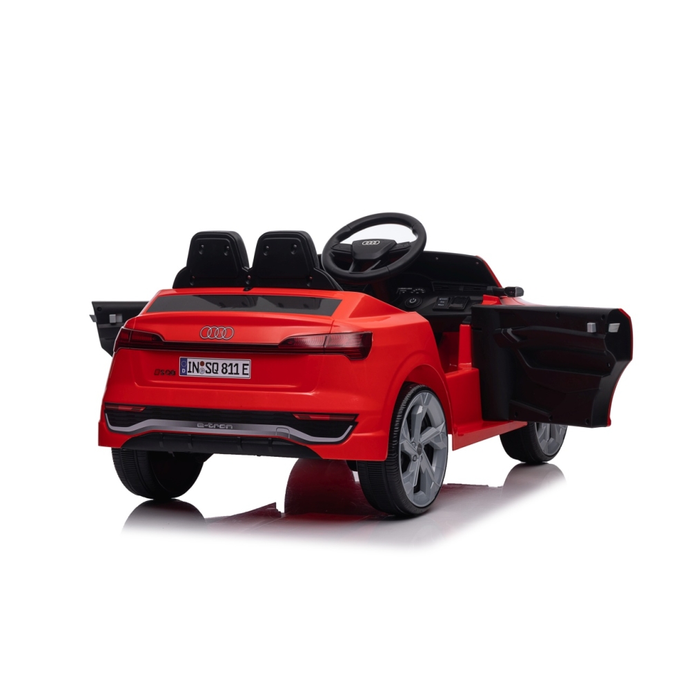 Elektromobilis Audi SQ8, Red-Elektromobiliai vaikams, Visureigiai-e-vaikas