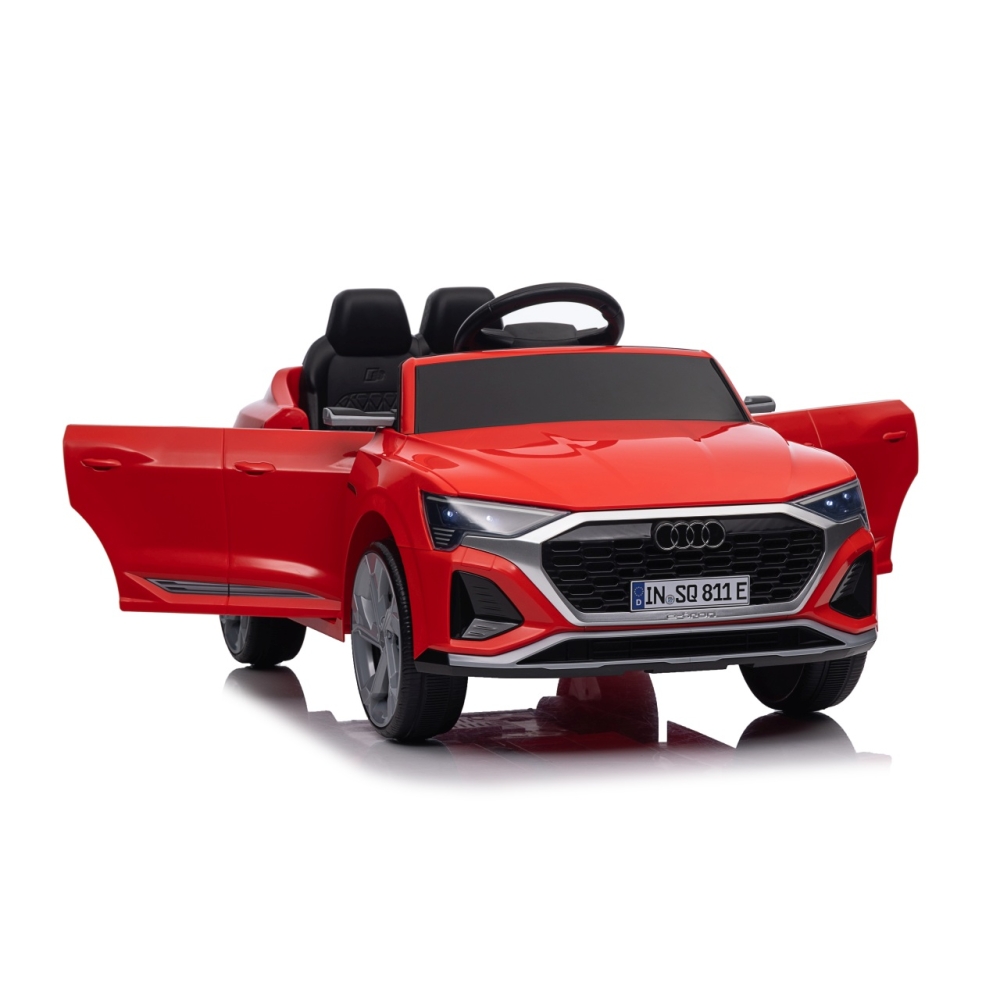 Elektromobilis Audi SQ8, Red-Elektromobiliai vaikams, Visureigiai-e-vaikas