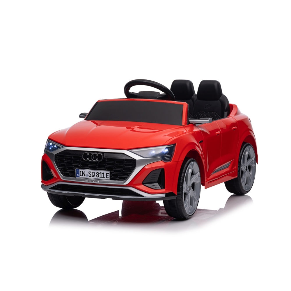 Elektromobilis Audi SQ8, Red-Elektromobiliai vaikams, Visureigiai-e-vaikas