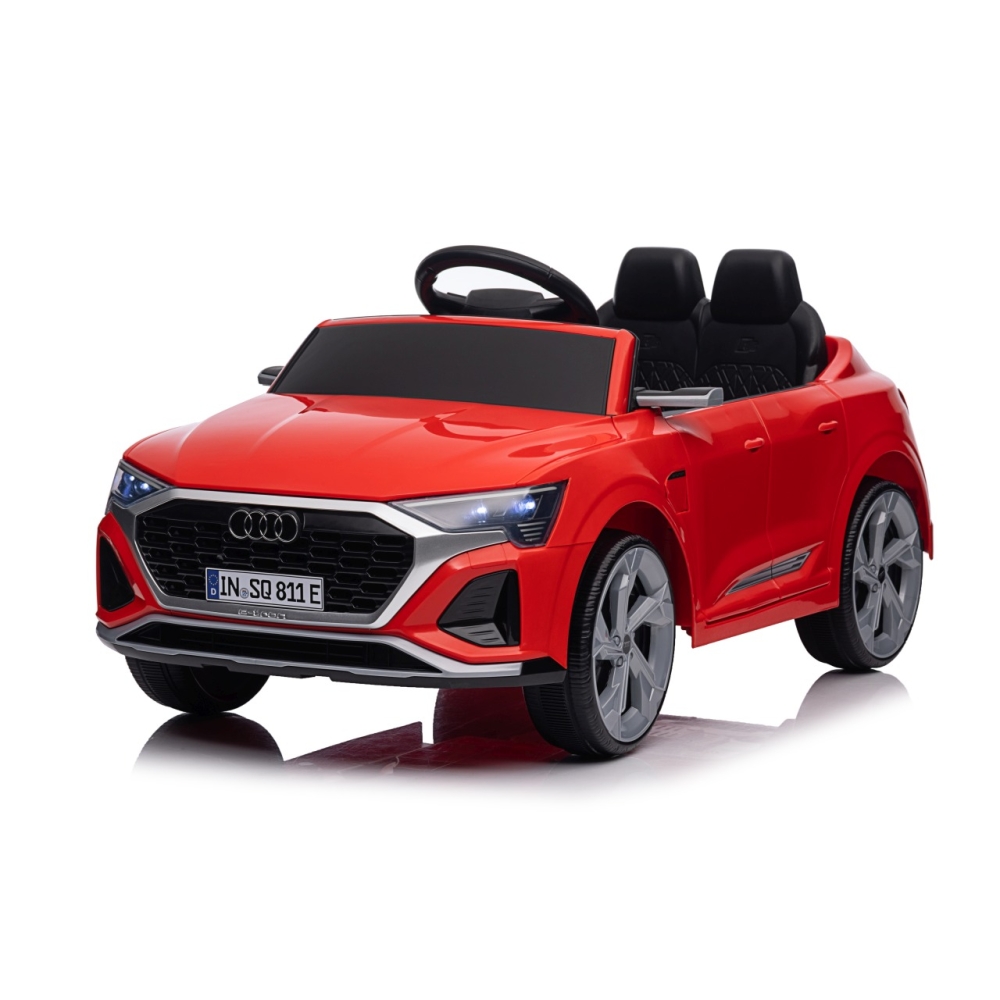 Elektromobilis Audi SQ8, Red-Elektromobiliai vaikams, Visureigiai-e-vaikas