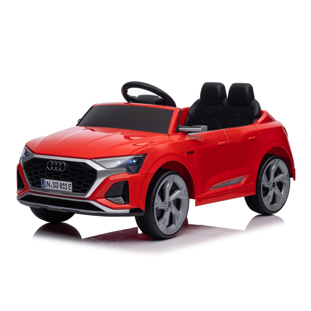 Elektromobilis Audi SQ8, Red-Elektromobiliai vaikams, Visureigiai-e-vaikas