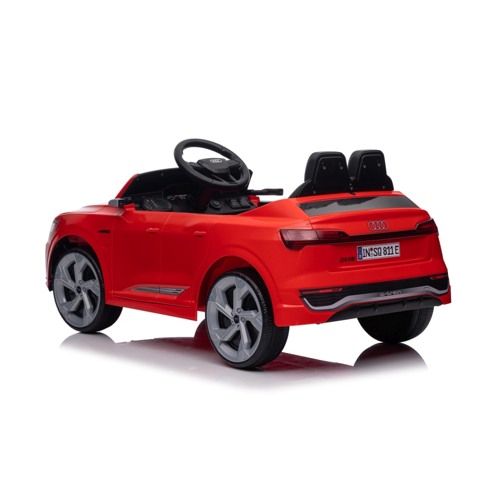 Elektromobilis Audi SQ8, Red-Elektromobiliai vaikams, Visureigiai-e-vaikas