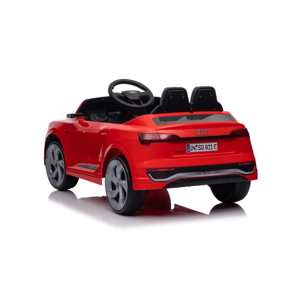 Elektromobilis Audi SQ8, Red-Elektromobiliai vaikams, Visureigiai-e-vaikas