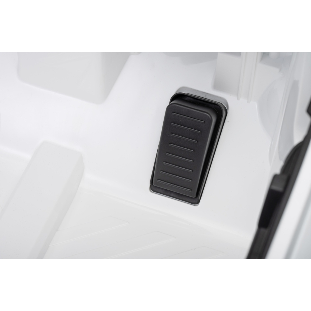 Elektromobilis Land Rover Defender, White-Elektromobiliai vaikams, Visureigiai-e-vaikas