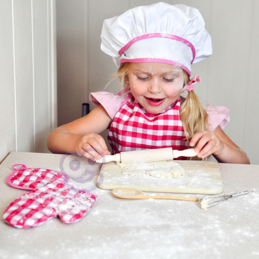 WOOPIE Little Chef Set Cooking Suit Kitchen Accessories 7 pcs. 