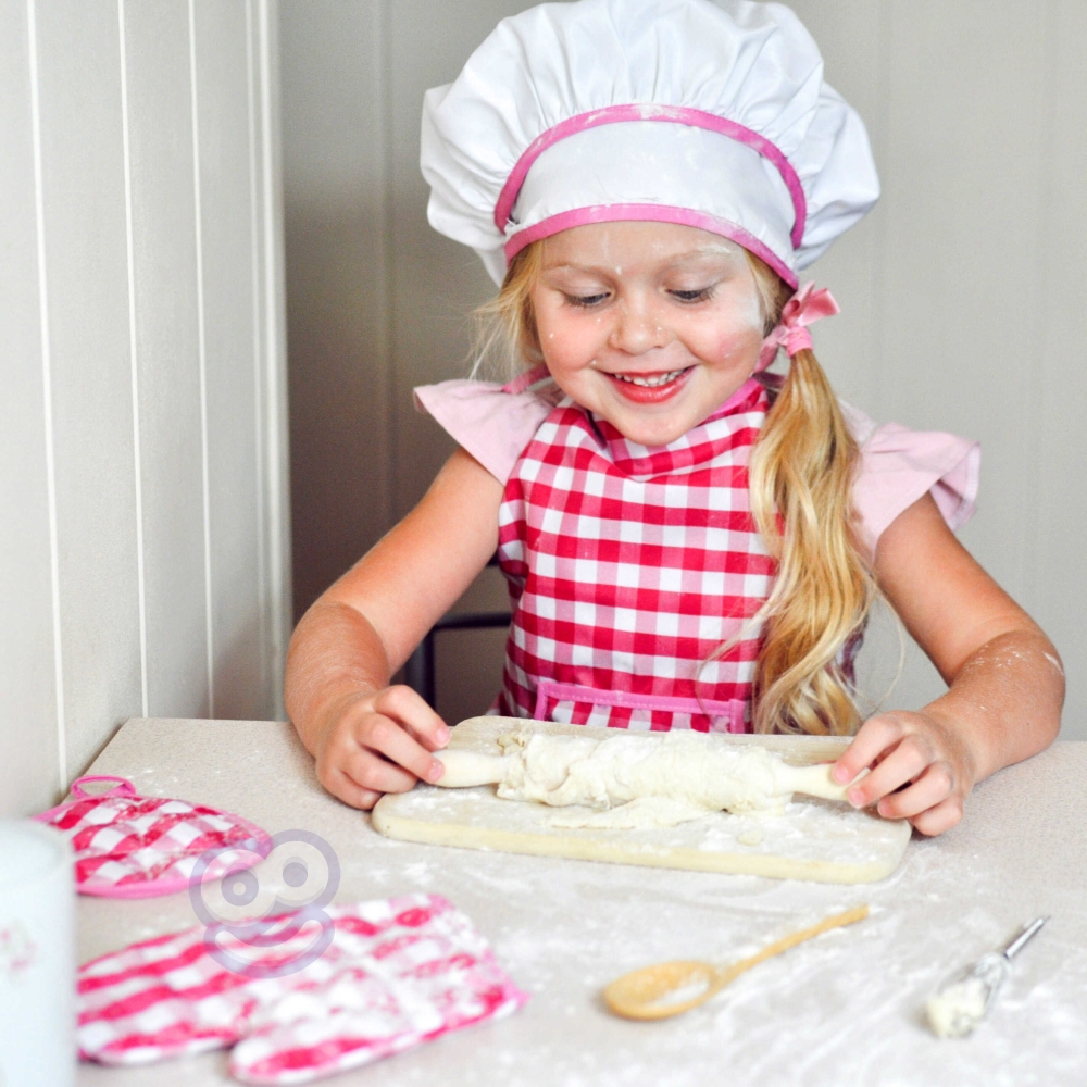 WOOPIE Little Chef Set Cooking Suit Kitchen Accessories 7 pcs. 