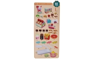 WOOPIE Confectionery Birthday Cake for Cutting + Tea Set 85 pcs.