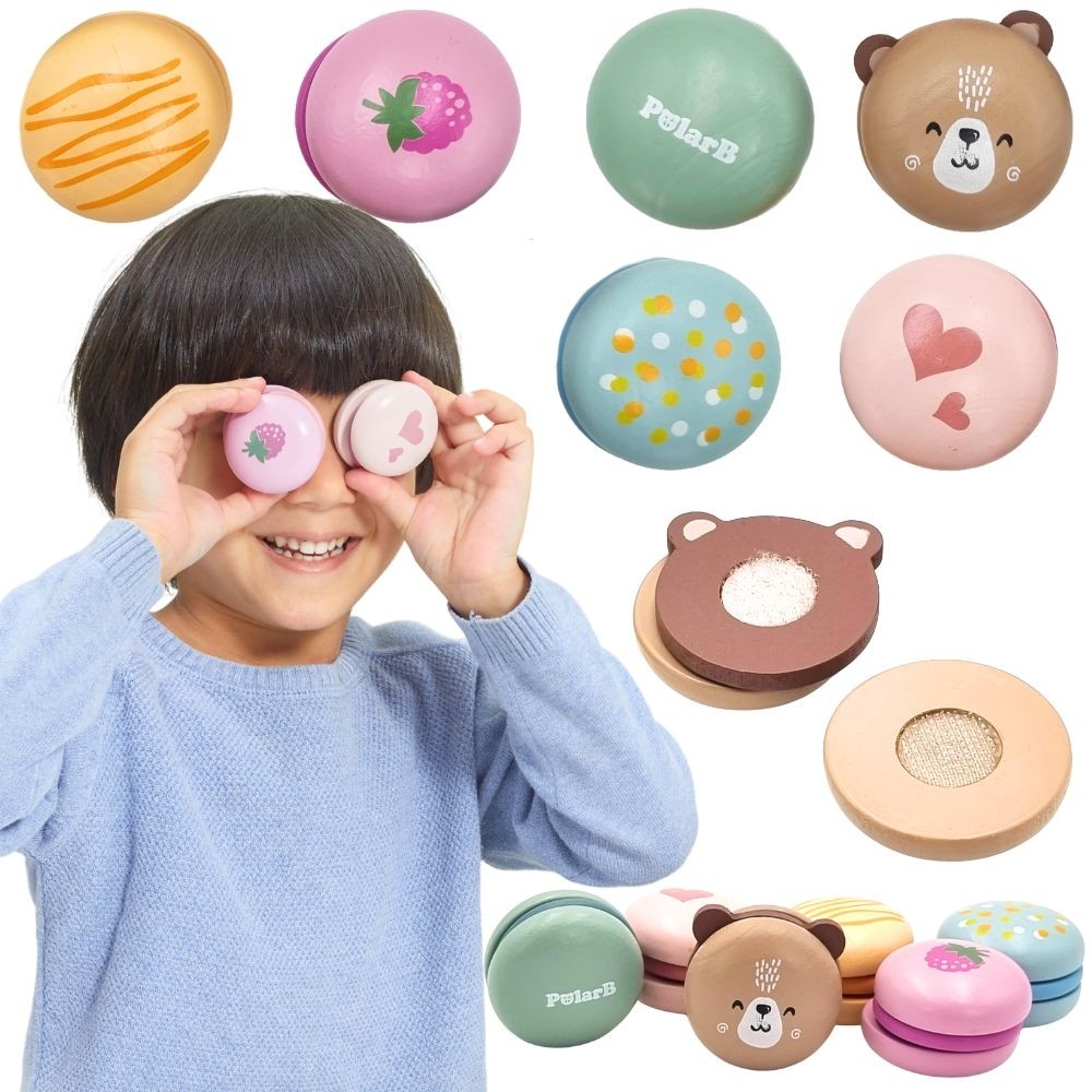Mediniai macarons Viga 44087 PolarB