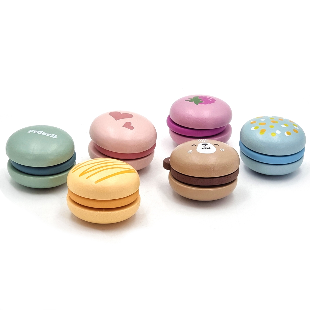 Mediniai macarons Viga 44087 PolarB