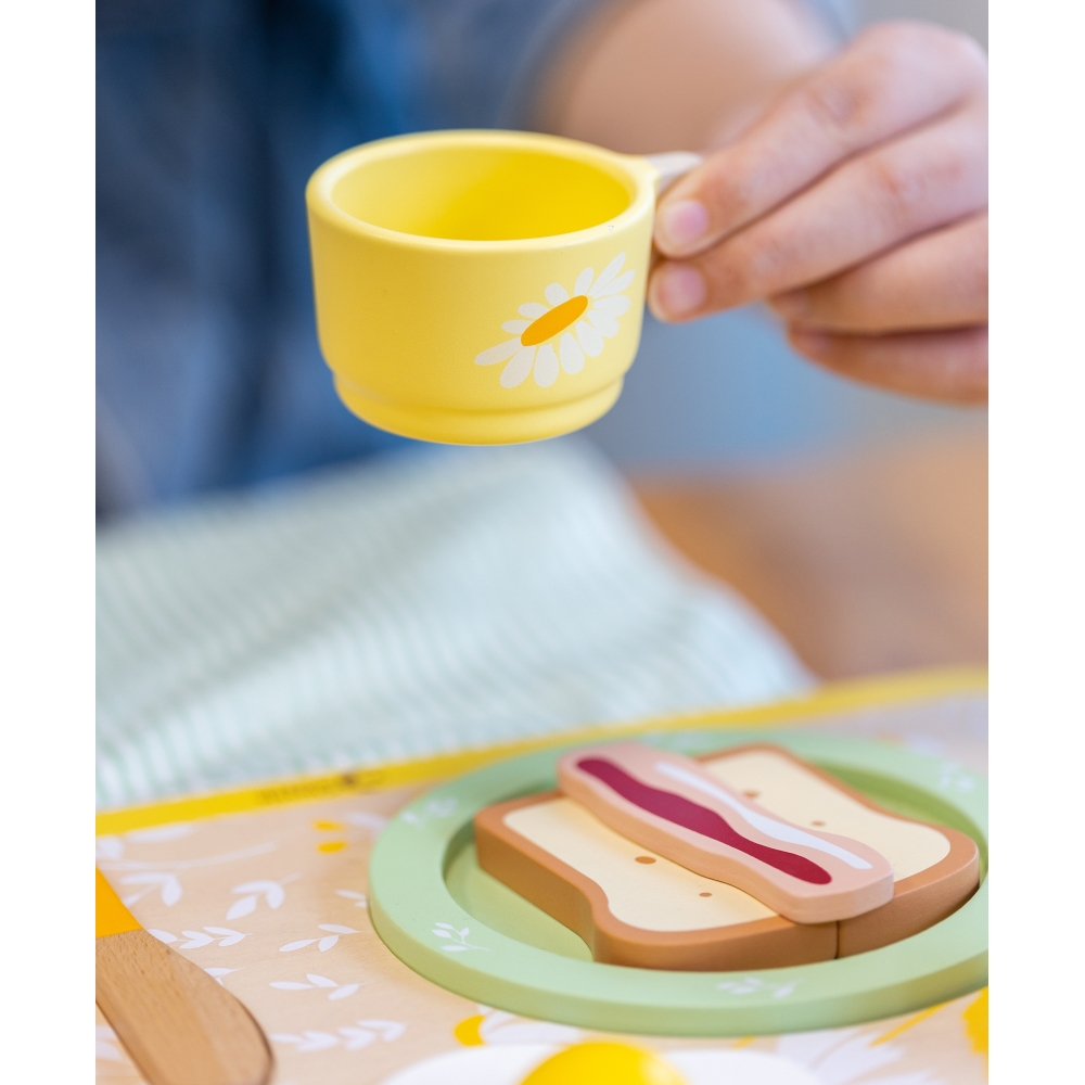 CLASSIC WORLD Wooden Breakfast Set 13 pcs.					