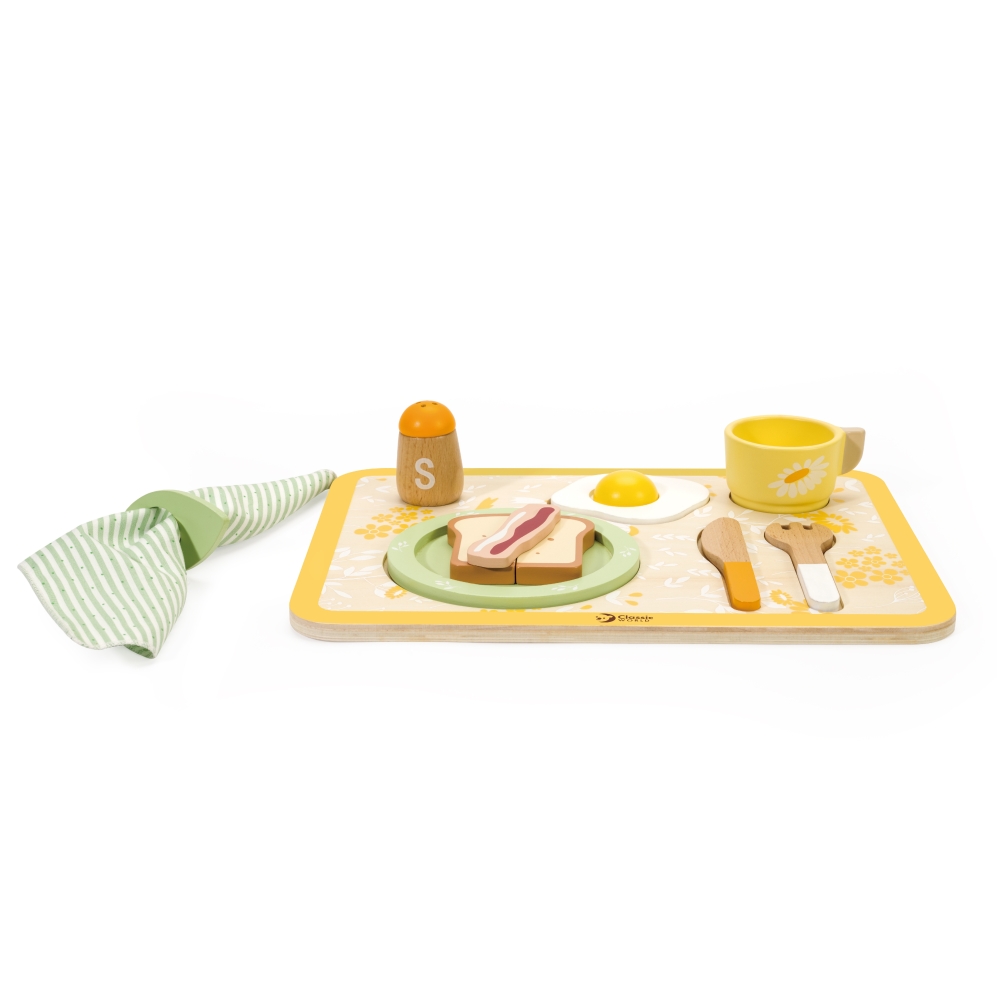 CLASSIC WORLD Wooden Breakfast Set 13 pcs.					