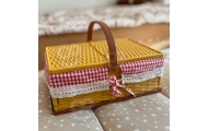 WOOPIE Picnic Basket Fruit Vegetables Fast Food Set XXL 103 pcs.