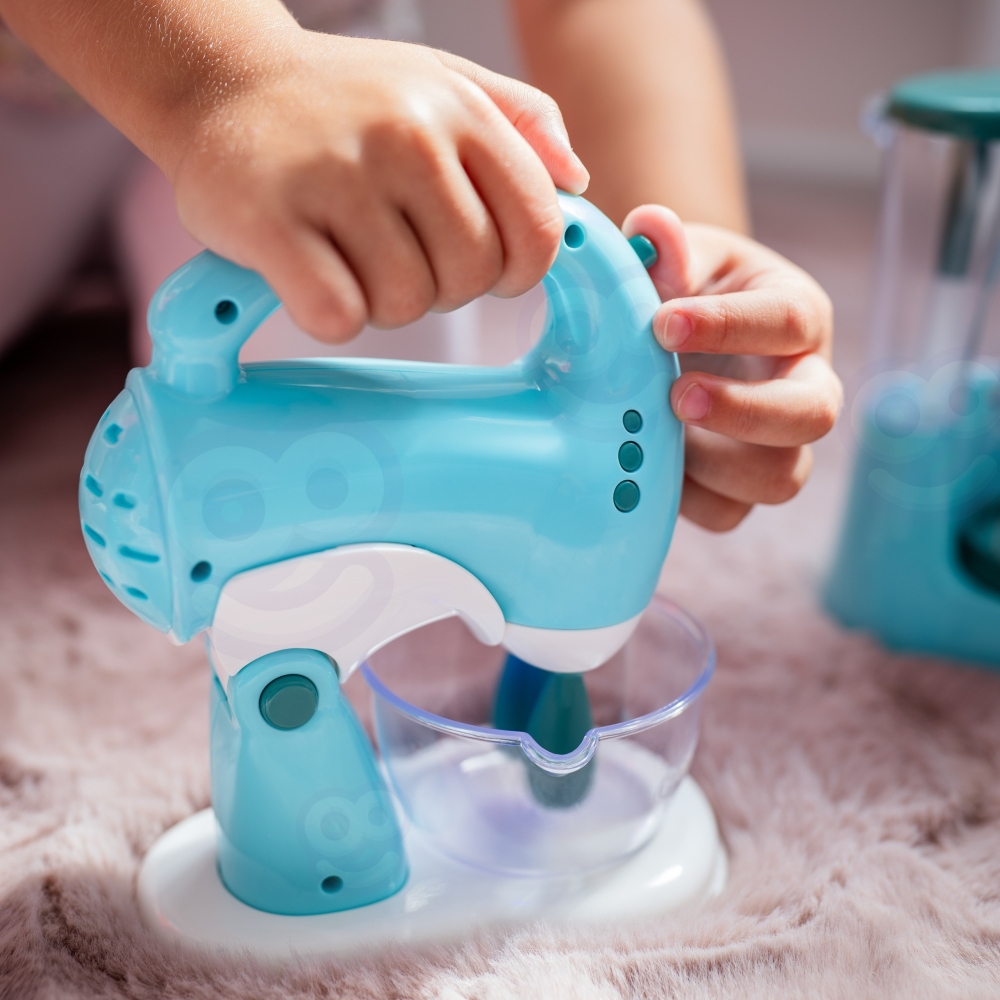 Vaikų buitinės technikos rinkinys WOOPIE 3-in-1: maišytuvas, trintuvas, virtuvės robotas-Žaislai, Profesijos, buities žaislai, M