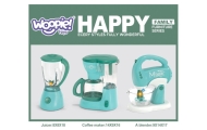Vaikų buitinės technikos rinkinys WOOPIE 3-in-1: maišytuvas, trintuvas, virtuvės robotas-Žaislai, Profesijos, buities žaislai, M