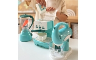 Buitinės technikos rinkinys WOOPIE 3-in-1: kavos virimo aparatas, maišytuvas, plaktuvas, garso ir šviesos efektai-Žaislai, Profe