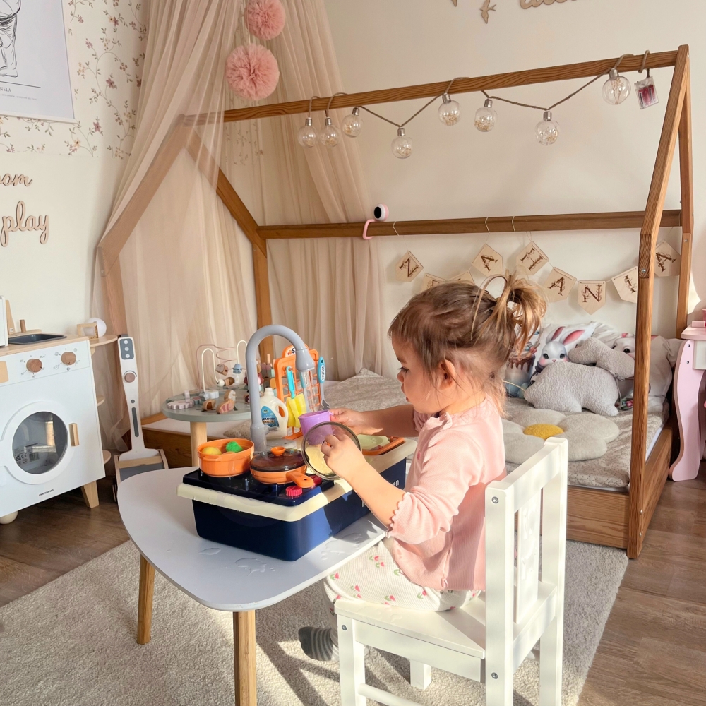 Virtuvės kriauklė vaikams WOOPIE 2-in-1