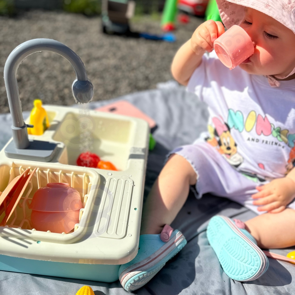 Kriauklė WOOPIE 2-in-1, mėlyna