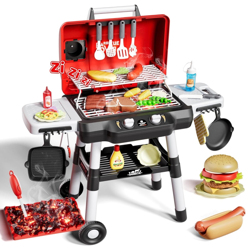 Interaktyvaus grilio WOOPIE LED rinkinys Barbecue Garden Kitchen XL, 31 el.