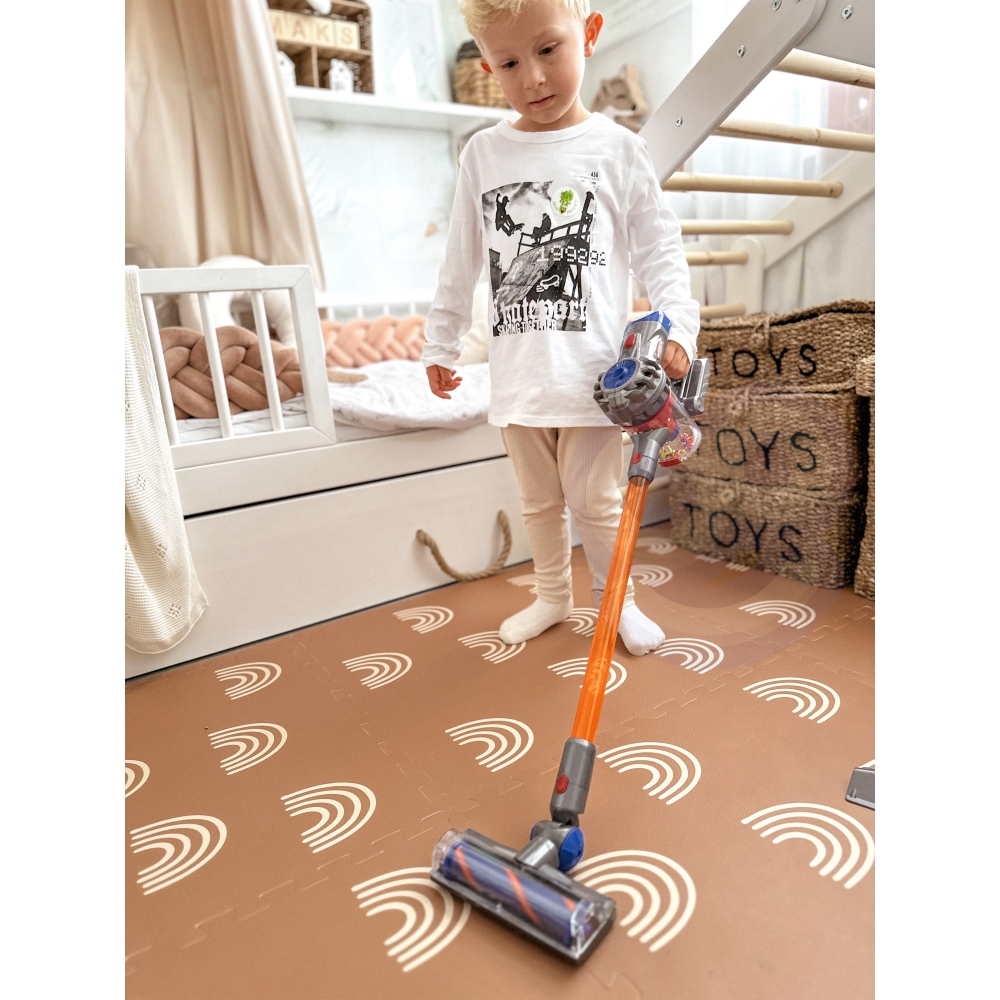 Interaktyvus vertikalusis dulkių siurblys vaikams WOOPIE 3-in-1 su siurbimo funkcija-Žaislai, Profesijos, buities žaislai, Buiti