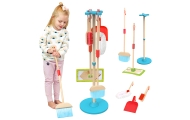 TOOKY TOY Drewniany Zestaw do Sprzątania dla Dzieci 6 el.					