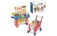 WOOPIE Shop Supermarket Shopping Cart Ice Cream Sweets + 40 Accs.