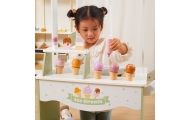 VIGA PolarB Wooden Ice Cream Stand Mobile Ice Cream Parlor