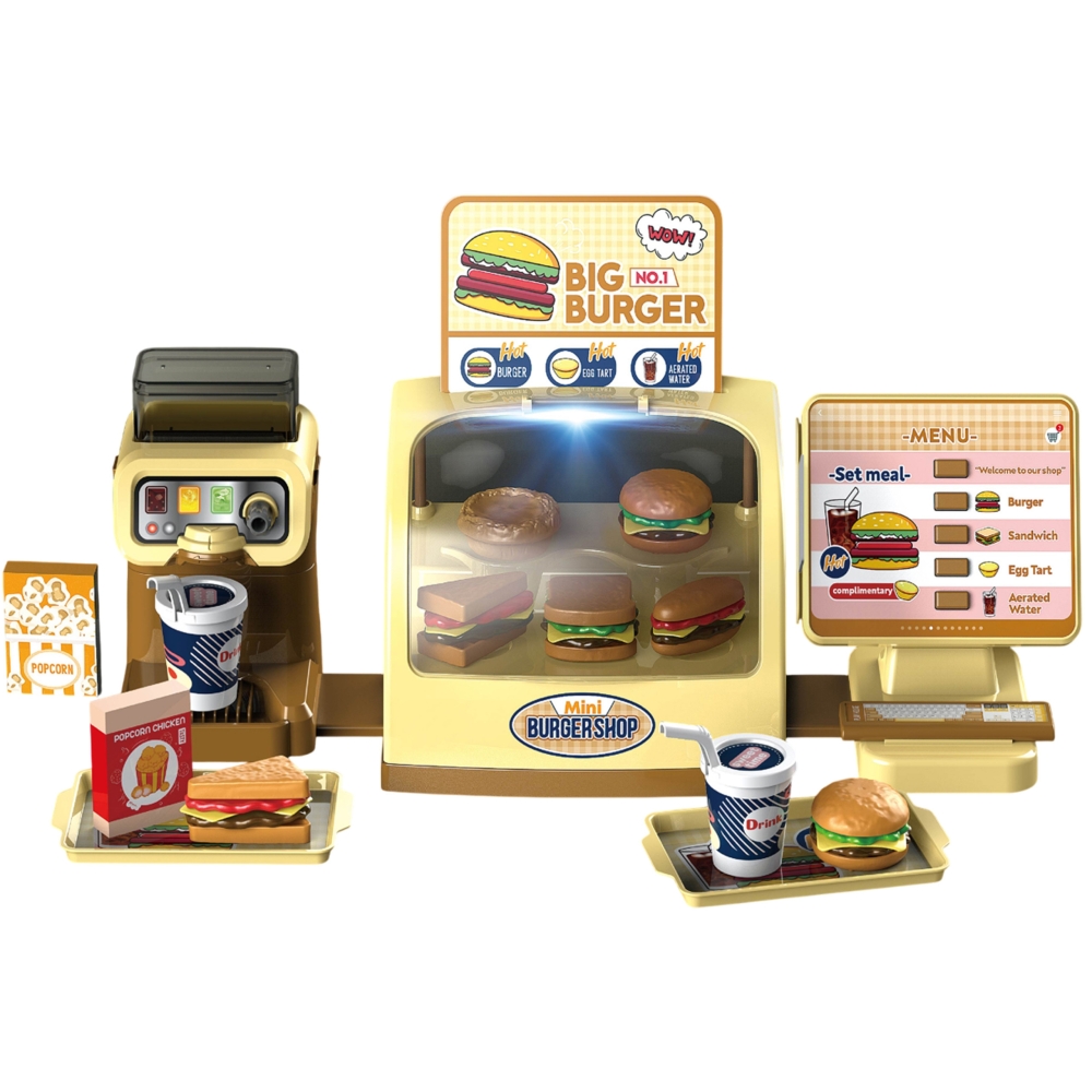 WOOPIE Sklep Restauracja Fast Food Mini Burger Shop "BIG BURGER"					