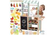 Didelė daugiafunkcinė parduotuvė WOOPIE GREEN 5in1 Prekybos centras Restoranas Kavinė Virtuvė 73 el.