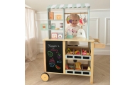 Didelė daugiafunkcinė parduotuvė WOOPIE GREEN 5in1 Prekybos centras Restoranas Kavinė Virtuvė 73 el.
