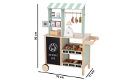 Didelė daugiafunkcinė parduotuvė WOOPIE GREEN 5in1 Prekybos centras Restoranas Kavinė Virtuvė 73 el.