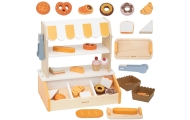 VIGA Wooden Mini Bakery Shop Baked Goods Stand 16 pcs.