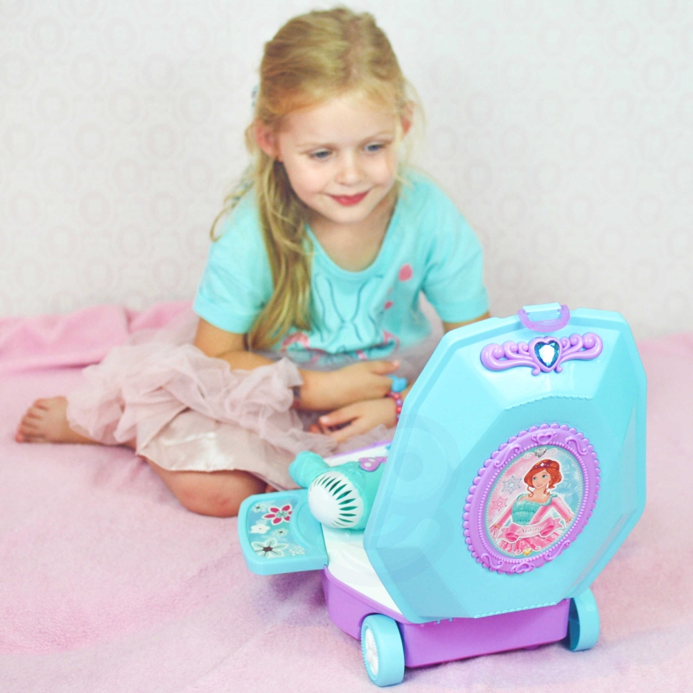 Kosmetinis staliukas lagamine WOOPIE 2-in-1-Žaislai, Profesijos, buities žaislai, Grožio žaislai-e-vaikas