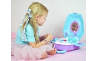 WOOPIE Dressing Table for Girls 2 in 1 Beauty Salon in a Suitcase