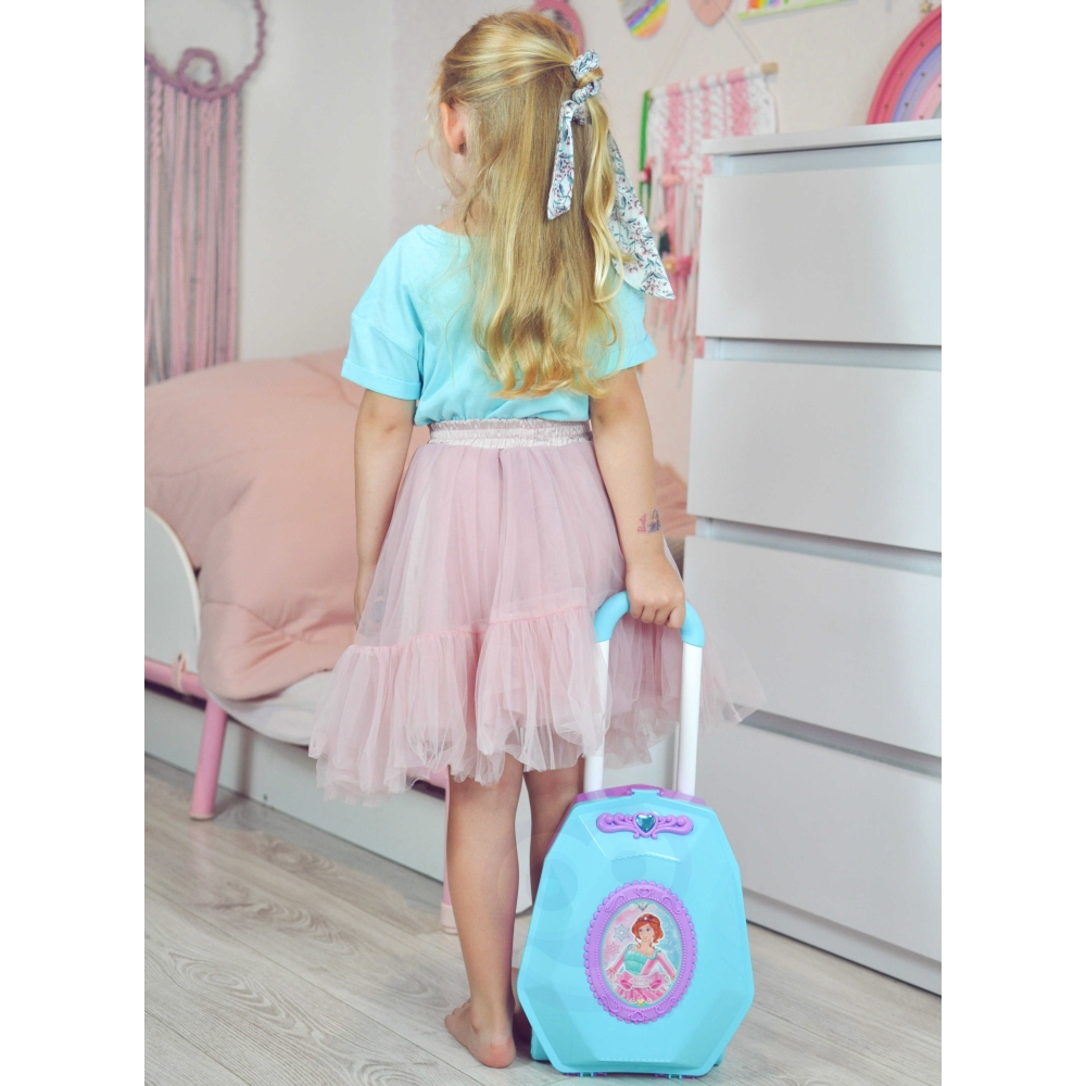 Kosmetinis staliukas lagamine WOOPIE 2-in-1-Žaislai, Profesijos, buities žaislai, Grožio žaislai-e-vaikas