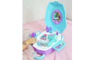 Kosmetinis staliukas lagamine WOOPIE 2-in-1-Žaislai, Profesijos, buities žaislai, Grožio žaislai-e-vaikas