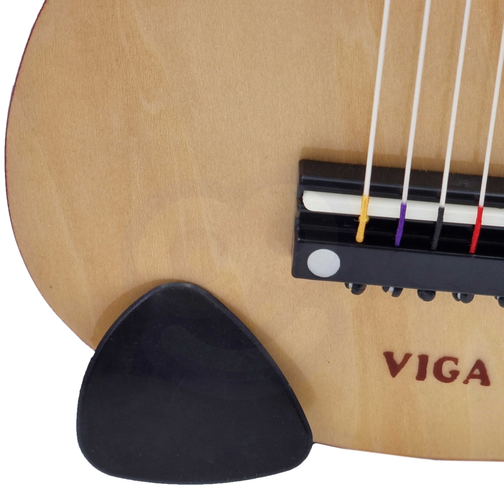 Medinė gitara vaikams Viga, natūralios spalvos, 21 colio, 6 stygų-Žaislai, Muzikiniai-e-vaikas