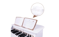 Didelis vaikiškas pianinas su kėde CLASSIC WORLD ir mokomąja knygele-Žaislai, Muzikiniai-e-vaikas