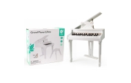 CLASSIC WORLD Large Piano for Children with Chair and Learning Book