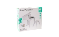 Didelis vaikiškas pianinas su kėde CLASSIC WORLD ir mokomąja knygele-Žaislai, Muzikiniai-e-vaikas