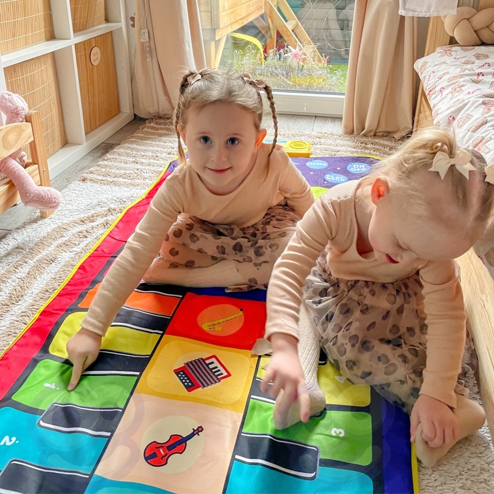 Interaktyvus muzikinis šokių kilimėlis WOOPIE XXL-Žaislai, Muzikiniai-e-vaikas