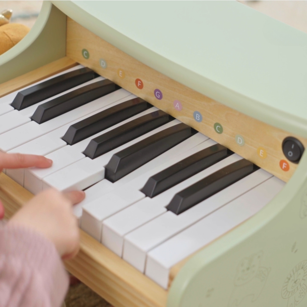 Medinis pianinas Viga Green Piano-Žaislai, Muzikiniai-e-vaikas