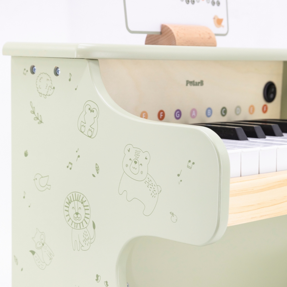 Medinis pianinas Viga Green Piano-Žaislai, Muzikiniai-e-vaikas