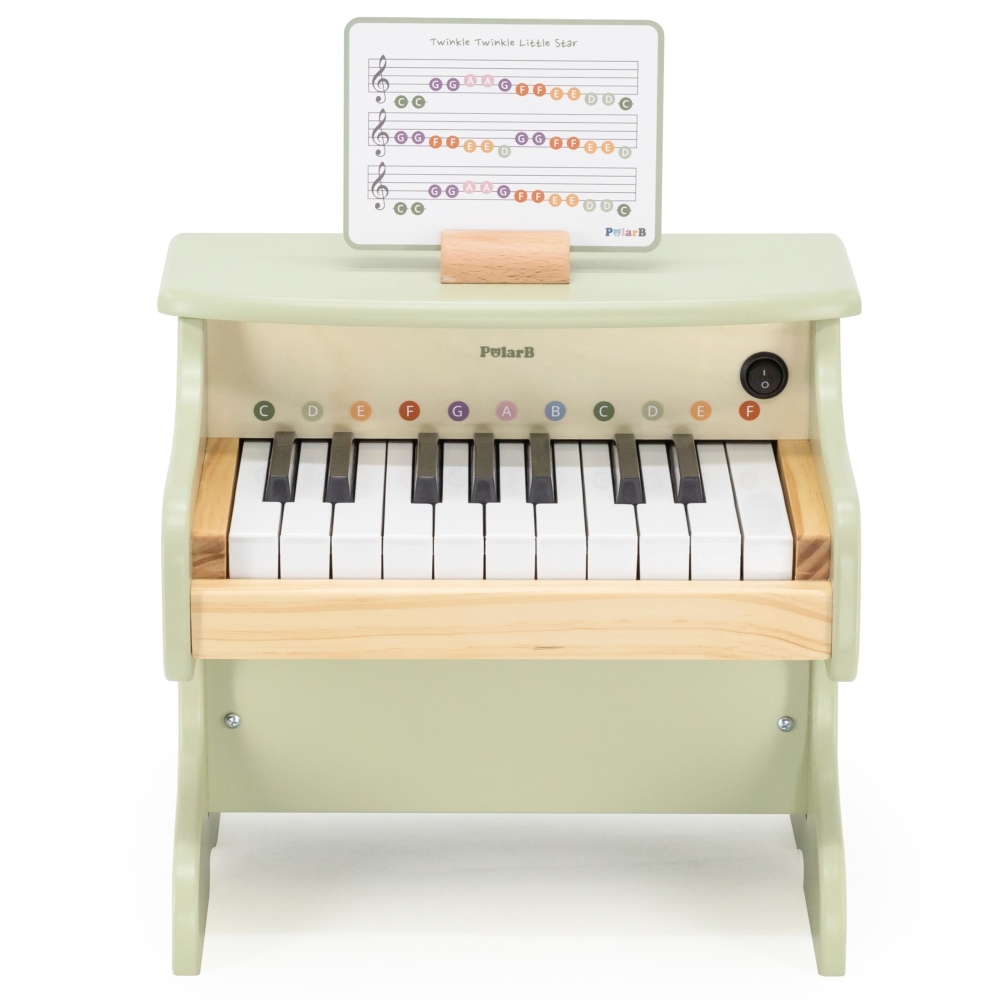 Medinis pianinas Viga Green Piano-Žaislai, Muzikiniai-e-vaikas