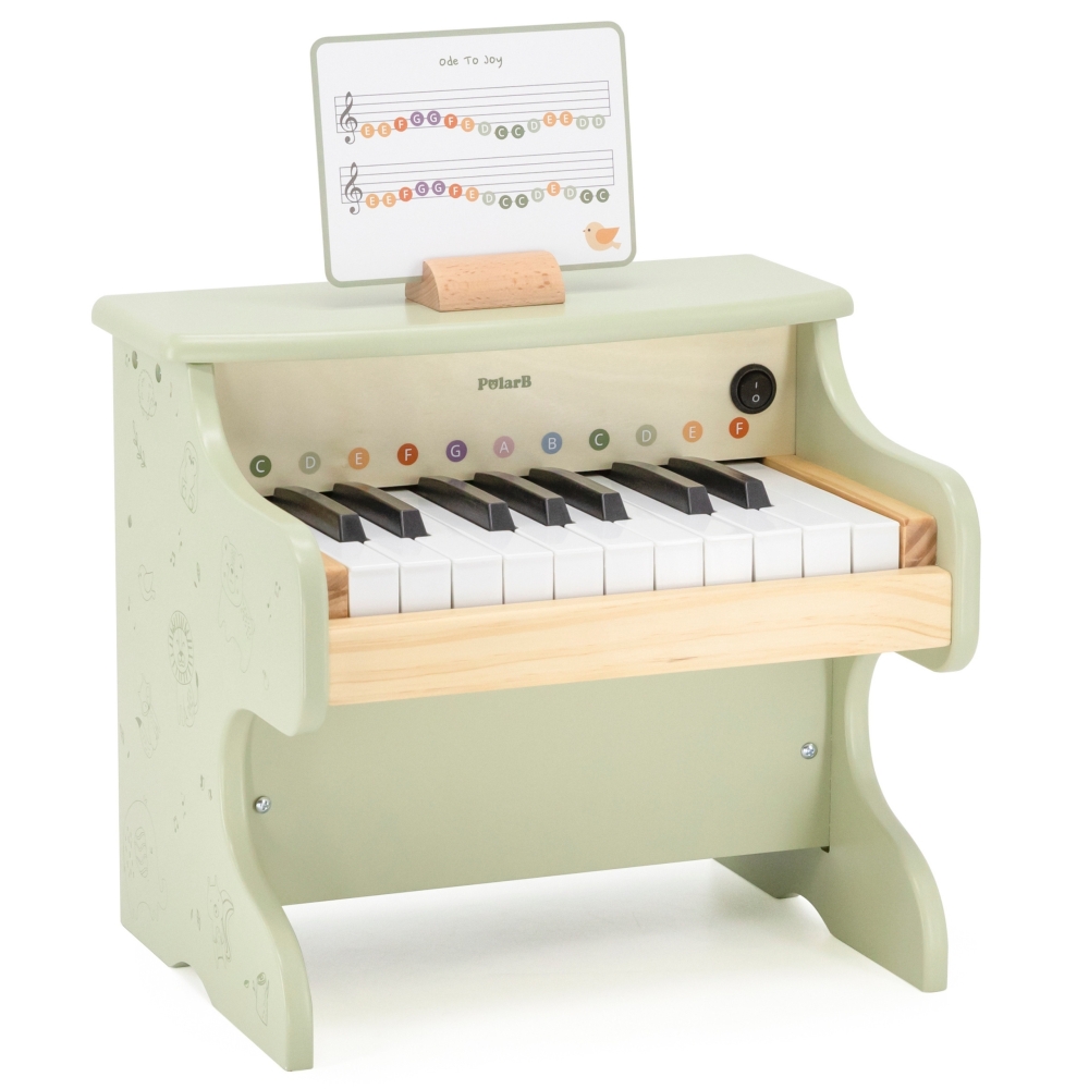 Medinis pianinas Viga Green Piano-Žaislai, Muzikiniai-e-vaikas
