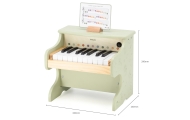 Medinis pianinas Viga Green Piano-Žaislai, Muzikiniai-e-vaikas