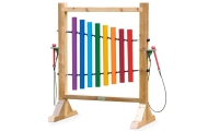 Spalvinga muzikinė žaidimų lenta MASTERKIDZ Rainbow Bells-Žaislai, Lauko žaislai, Žaidimų aikštelės-e-vaikas