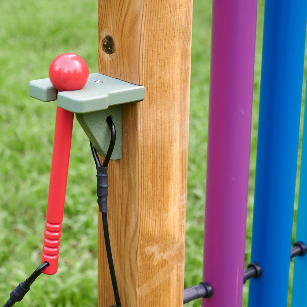 Spalvinga muzikinė žaidimų lenta MASTERKIDZ Rainbow Bells-Žaislai, Lauko žaislai, Žaidimų aikštelės-e-vaikas