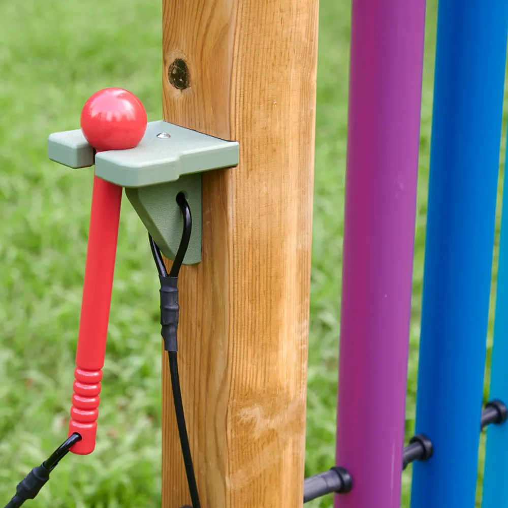 Spalvinga muzikinė žaidimų lenta MASTERKIDZ Rainbow Bells-Žaislai, Lauko žaislai, Žaidimų aikštelės-e-vaikas